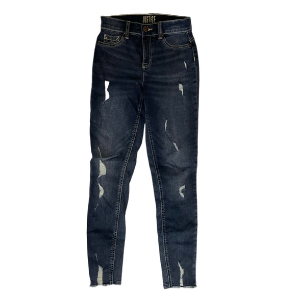 ✨🆕💖👖JUSTICE SLIM HIGH RISE JEGGING JEANS👖💖 - Picture 2 of 6